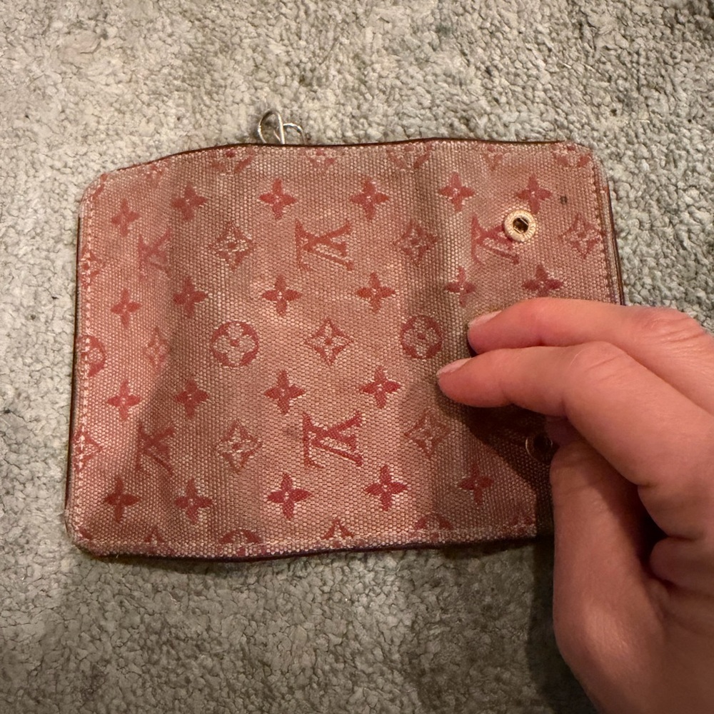 Louis Vuitton Rose Monogram Card Holder